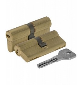 Цилиндровый механизм OE300-12 Asix (70мм/25х10х35)латунь CISA