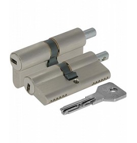 Цилиндровый механизм OE302-82.12 Asix (70мм/25х10х35) ник