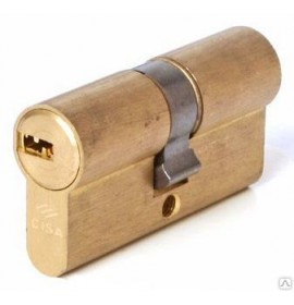 Цилиндровый механизм OE300-13 Asix (69мм/29,5х10х29,5)латунь кл/кл CISA