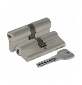 Цилиндровый механизм OE300-19.12 Asix (79мм/29,5х10х39,5) ник. кл/кл CISA