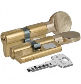 Цилиндровый механизм 164 BM 72мм (30х10х32) латунь