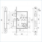 МЕТТЭМ Корпус замка ЗВ 9.901.0.0 (5кл.)