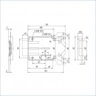 МЕТТЭМ Замок врезной ЗВ 8 811.1.0.