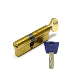 Цилиндр механизм (7х7) L 80 ТФ (35х45Т) к/в. латунь