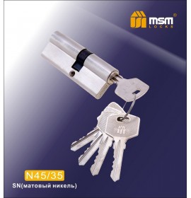 Цилиндровый механизм N 45/35 к/к 5кл. SN 00000001825