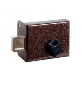 Замок накладной ЗНС-10-6 с вертушкой 5кл. б/о 537