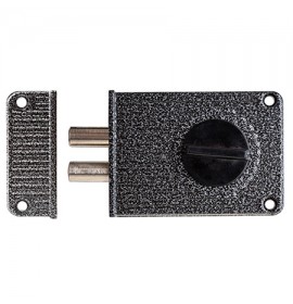 APECS Замок накладной R04-C-GR (ЗН1А-1М)