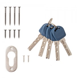 APECS Замок накладной R04-C-GR (ЗН1А-1М)