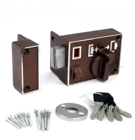 Замок накладной ЗН 1А СМ/ригель 2-х обор. г.Калуга