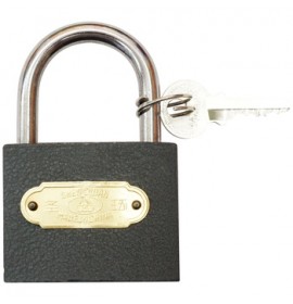 Замок навесной ВС 63мм серый