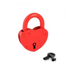 СТАРТ Замок навесной ЗВС-2 сердечко красн.