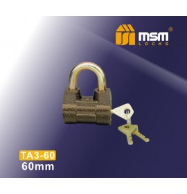 Замок навесной TA3-60 блистер (6/48)