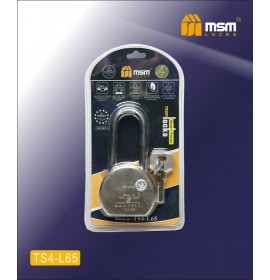 Замок навесной TS4-L-65мм блистер (6/48)