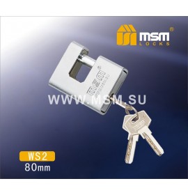 Замок навесной WS2-80 (24/6)
