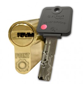 Европроф. цил-р POINTLOCK 105 (5055BKDHS) PB к/к 00-00000398