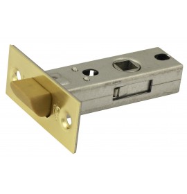 V Защелка м/к пластик P45 SB мат.зол. пластик