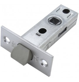 V Защелка м/к пластик P45 SC мат.хром пластик