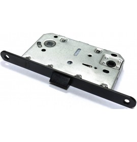 V Замок межкомнатный пластик P96BL (черный)