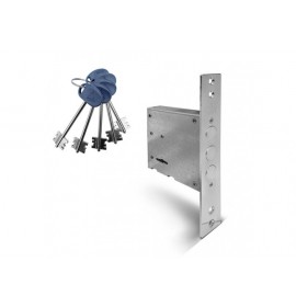 Замок врезной Галеон №817 CP хром