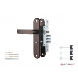 ПРОСАМ Замок врезной ЗВ 9-6/13 медь 77311