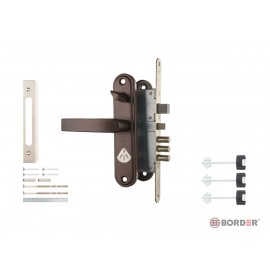 ПРОСАМ Замок врезной ЗВ 9-8.3/13 прав. медь 88010