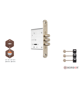 ПРОСАМ Замок врезной ЗВ 8-8/13 б/п г.Рязань 80100
