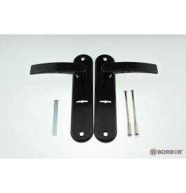 BORDER Комплект ручек РФ61 НР55 черный глянец 70079