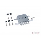 BORDER Замок врезной ЗВ 8-6К.П5Т/15 прав.