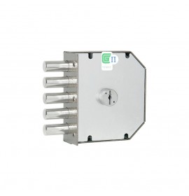 Замок накладной ЗН-2007С левый Гардиан б/отв. пл.