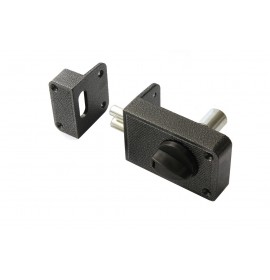 ЗЕНИТ Замок накладной ЗН 2-3 (автомат) серебро