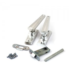 ЗЕНИТ Ручка защелка ЗЩ 2-01 хром