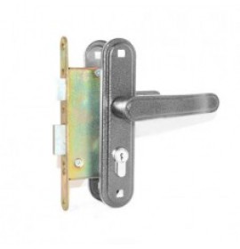 ЗЕНИТ Замок врезной ЗВ4-3.03 серебро 